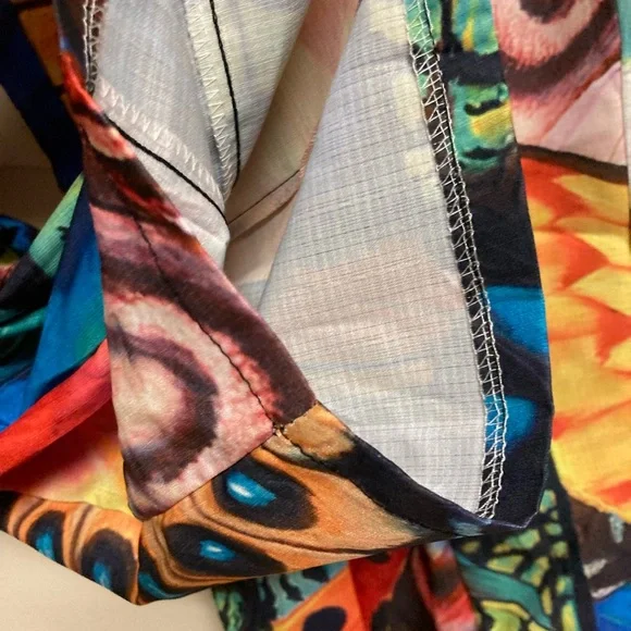 Colorful Bold Butterfly Pants Balloon NEW Size 2XL Butterflies! - Picture 6 of 7